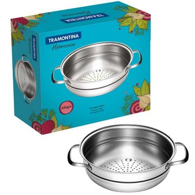 Cozi-Vapore Tramontina Allegra Inox - 20cm Inox
