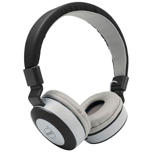 Headphone Moove Sound Rio Branco Dazz Preto com Cinza Headphone Moove Sound Rio Branco Dazz Preto com Cinza