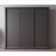 Guarda-Roupa Casal Bartira Village com 3 Portas 4 Gavetas e 243,1cm Grafite