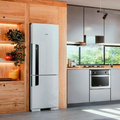 Geladeira Consul Duplex CRE44BB Frost Free com Controle de Temperatura Externo e Turbo Freezer 397 L Branco / 220V