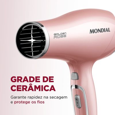 Secador de Cabelos Mondial Golden Rose 2000W SC-32 110