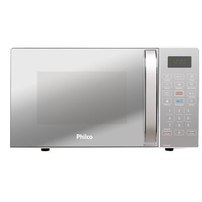 Micro-Ondas 20L Philco Espelhado Limpa Fácil 1100W PMO23EB 127V
