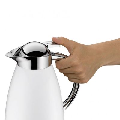 Garrafa Térmica Signo 1 L Alfi Branco com Cromado
