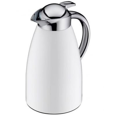 Garrafa Térmica Signo 1 L Alfi Branco com Cromado