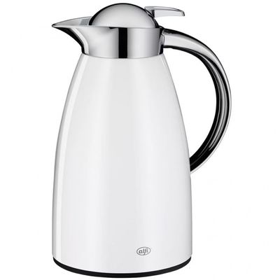 Garrafa Térmica Signo 1 L Alfi Branco com Cromado