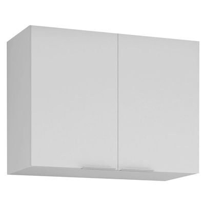 Armário Aéreo Rubi com 2 Portas Bartira Branco