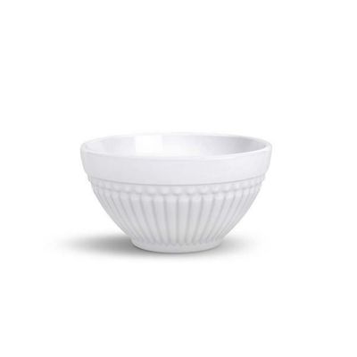 Conjunto de Bowls Porto Brasil Roma em Faiança Feldspática 430ML 6 Peças Branco