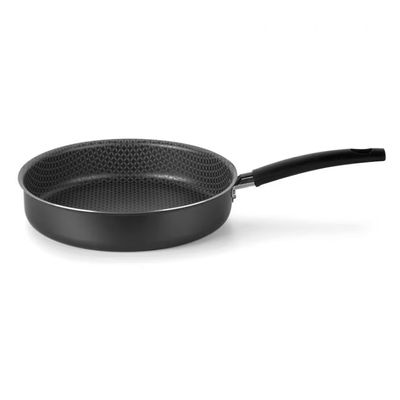Frigideira Alta Multiflon Gourmet com Antiaderente Ultra 22 cm Preto
