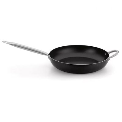 Frigideira Multiflon Fit Profissional com Revestimento Antiaderente Quartzo Alumínio 36 cm Alumínio