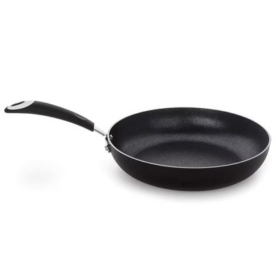 Frigideira Multiflon Dom com Revestimento Antiaderente Quartzo 32 cm Preto