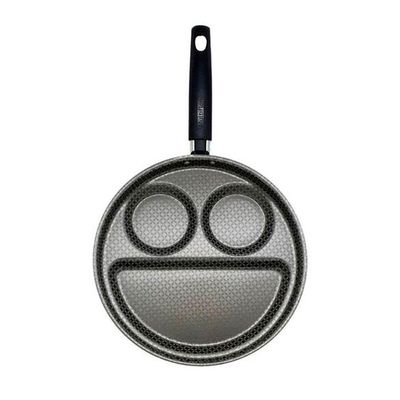 Frigideira Multiflon Breakfast Antiaderente Ultra 7 Vermelha 27 cm Vermelho
