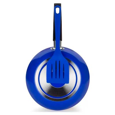 Frigideira Multiflon Color Pop Antiaderente Ultra 7 Azul 24 cm Azul