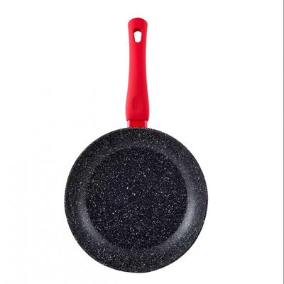 Frigideira Bergner Toledo em Alumínio Forjado com Revestimento em Marble e Fundo de Indução 20 cm Preto