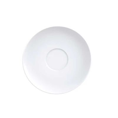 Conjunto com 6 Xícaras e Pires para Capuccino Tramontina Paola em Porcelana 200 ml Branco
