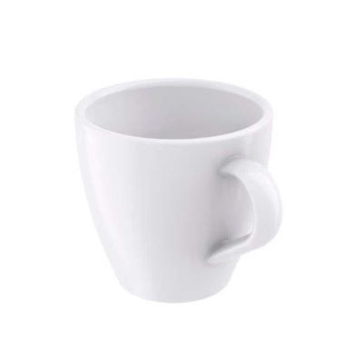 Conjunto com 6 Xícaras e Pires para Capuccino Tramontina Paola em Porcelana 200 ml Branco