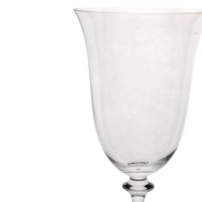 Conjunto de Taças para Água Bohemia Angela 350 ml em Cristal Ecológico 6 Peças Transparente