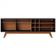 Rack Colibri Noronha 180cm para TV de Até 70 Polegadas Preto Fosco com Noce Milano