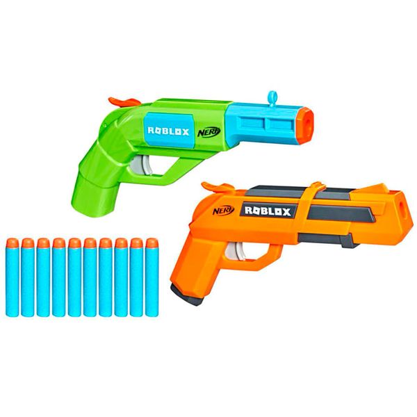 Lançador de Dardos Nerf Roblox Jailbreak Armory F2483 Hasbro Colorido