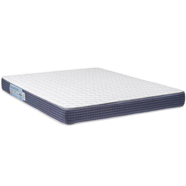 Colchão Casal Ortobom Elegance Espuma D33 Branco com Azul