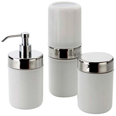 Conjunto para Banheiro Forma Acquaset 3 Peças Branco