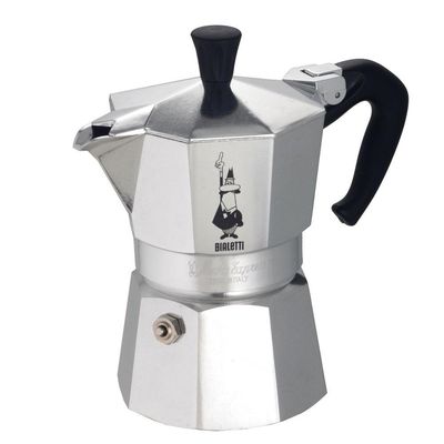 Cafeteira Italiana Bialetti Nuova Moka Express em Alumínio - 6 Xícaras Alumínio