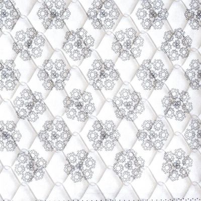 Cama Box Casal PROdomir Probel Bonnel com Molas Prolastic Branco com Preto
