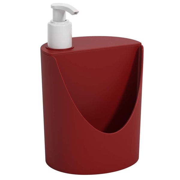 Dispenser para Detergente Romeu e Julieta Coza Basic em Polipropileno Vermelho Dispenser para Detergente Romeu e Julieta Coza Basic em Polipropileno Vermelho