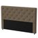 Cabeceira para Cama King Size Probel Hapton em Tecido Suede Marrom