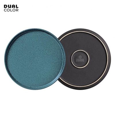 Conjunto de Pratos de Sobremesa Porto Brasil Neo Night Sky 21,5cm 6 Peças Azul