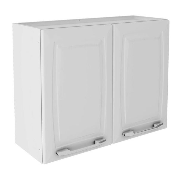 Armário Duplo Diamante com 2 Portas Itatiaia Branco Armário Duplo Diamante com 2 Portas Itatiaia Branco