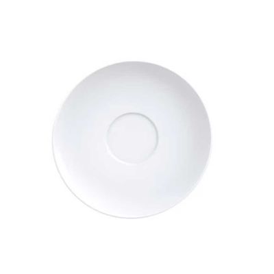 Conjunto com 6 Xícaras e Pires para Capuccino Tramontina Paola em Porcelana 200 ml Branco