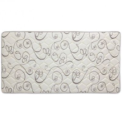 Cama Box Conjugada Solteiro Roma Ortopédico com Pillow Top, Espuma D60 e Tecido Poliéster 53x88x188 cm Herval Branco com Marrom e Bege