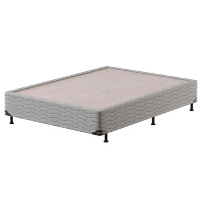 Base Box para Colchão Casal Probel Alabama 26x138x188 cm Cinza