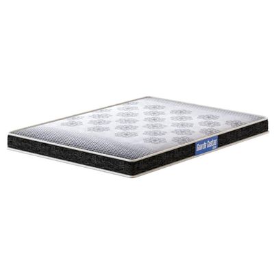 Cama Box de Casal Probel Guarda Costas Espuma D20 50x138x188cm Probel Branco com Preto