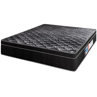 Cama Box Queen Portobel + Colchão Queen Portobel Diplomata Orthopedic com Espuma D-33 65x158x198 cm Preto