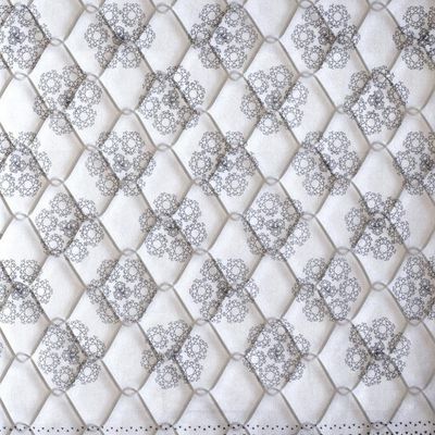 Colchão Solteirão Probel Guarda Costas Promiddle Espuma D28 Branco com Preto
