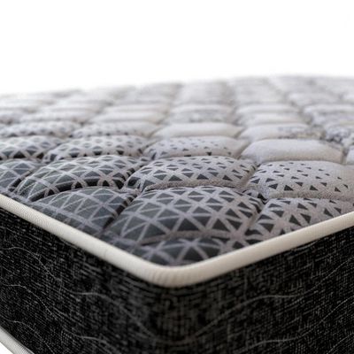 Colchão Solteirão Probel Guarda Costas Promiddle Espuma D28 Branco com Preto