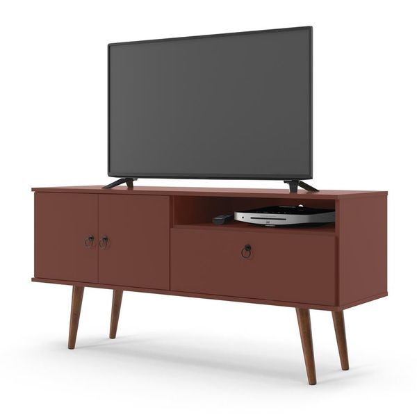 Rack Brito para TV de até 52 Patrimar Marsala Rack Brito para TV de até 52 Patrimar Marsala