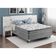 Cama Box Conjugada Casal Nature Bambu com Pillow Inn e Molas Bonnel 56x138x188cm Herval Preto com Cinza