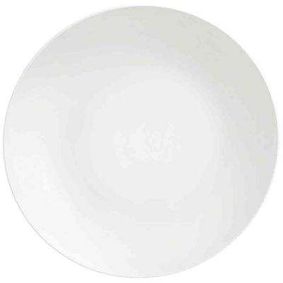 Conjunto com 12 Pratos Tramontina Sophia em Porcelana Branco