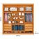 Guarda-Roupa Triunfo Flex com Espelho 2 Portas de Correr e 6 Gavetas Europa Peroba/Off White