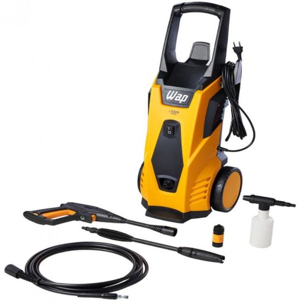 Lavadora de Alta Pressão Wap Líder 2200 com 1800PSI, Trava de Segurança Amarelo com Preto / 220V Lavadora de Alta Pressão Wap Líder 2200 com 1800PSI, Trava de Segurança Amarelo com Preto / 220V