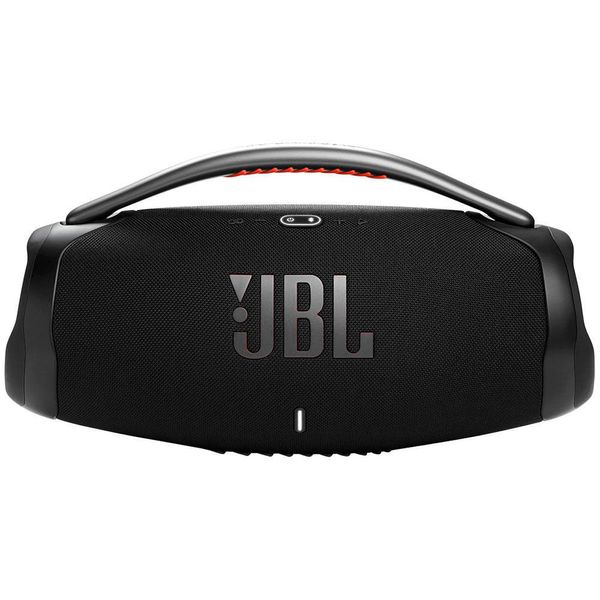 Caixa de Som Portátil JBL Boombox 3 com Bluetooth e À Prova D`água - 80W Preto / Bivolt