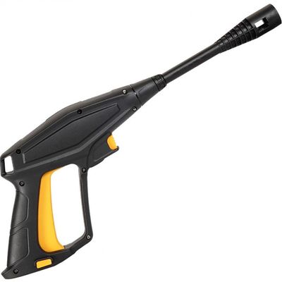 Lavadora de Alta Pressão Wap Ágil 1800 Compacta com Jato de Água Leque e Concentrado, 1300PSI e Sistema Stop Total 1400W Preto com Amarelo / 220V