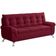 Sofá 3 Lugares Arezzo em Suede Linoforte Vermelho
