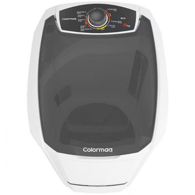 Lavadora de Roupas Semiautomática Colormaq 15kg LCS15 8 Programas Branco / 220V