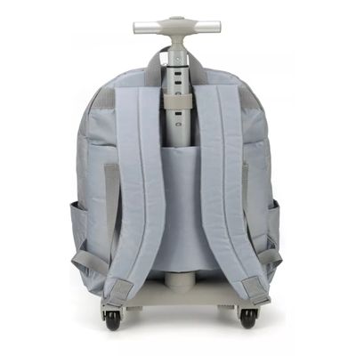 Kit Mochila Juvenil Da Barbie Com Estojo Cinza - Luxcel