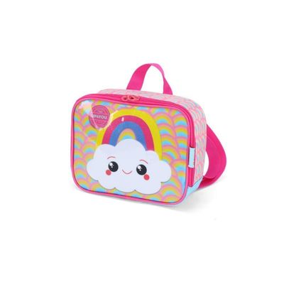 Kit Mochila Escolar Com Lancheira Nuvem Feliz - Up4You