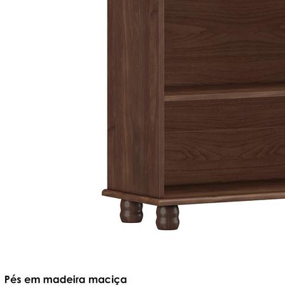 Estante Livreiro Madeira Maciça 85 Cm 8964 Cafe Milani Store Cafe