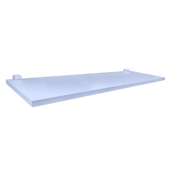 Prateleira Prat-K Me Leve com Suporte Azul 1,2x20x60cm Prateleira Prat-K Me Leve com Suporte Azul 1,2x20x60cm